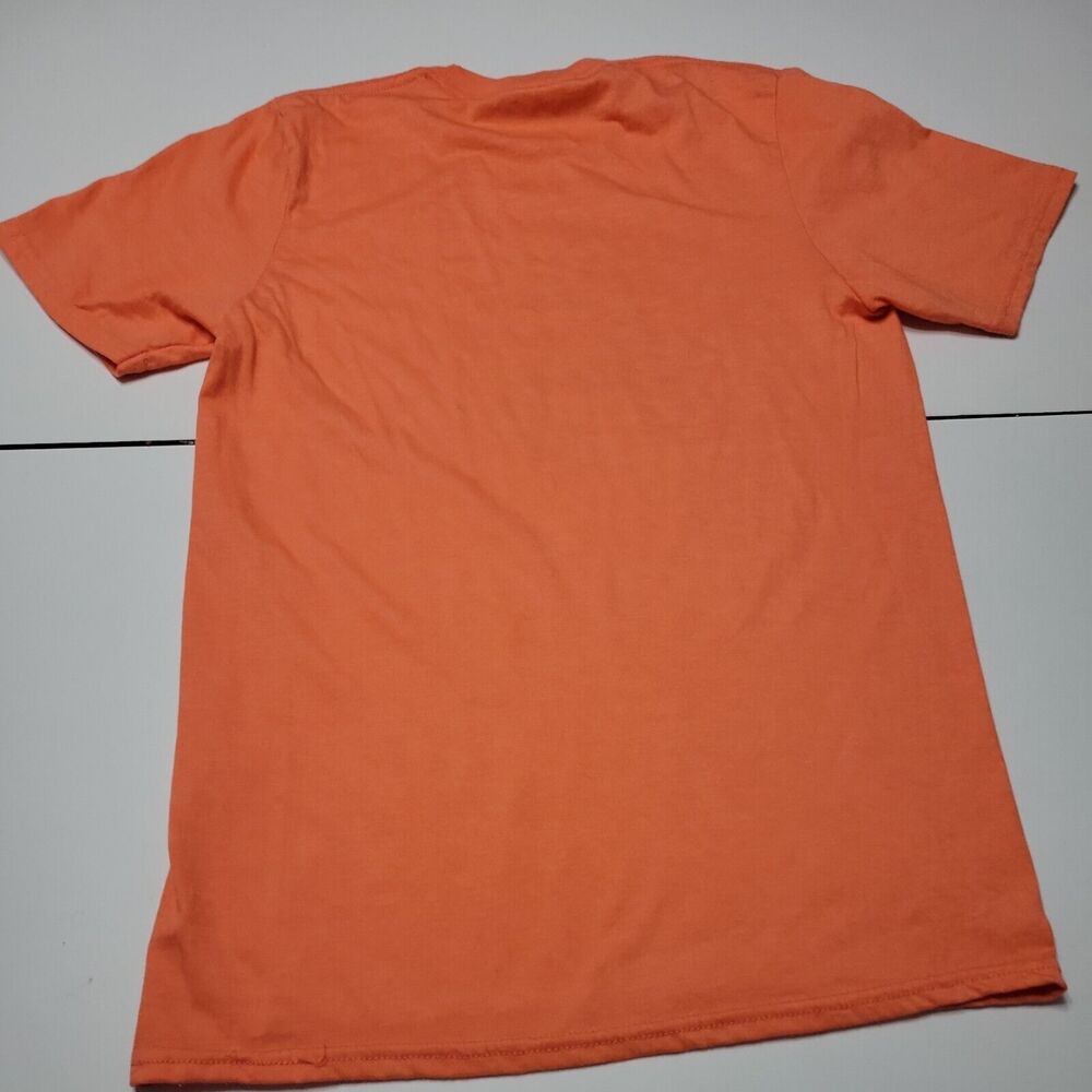Bella + Canvas Women S Graphic T-Shirt Heathered Orange Pies Before Guys Holiday - Picture 11 of 12